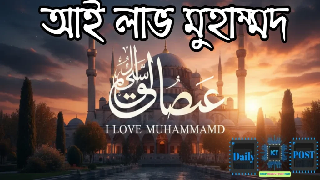 আই লাভ মুহাম্মদ সাল্লাল্লাহু আলাইহি ওয়াসাল্লাম.webp