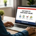 অনলাইন থেকে আয় করার সহজ উপায় যেগুলো জানলে আয় হবেই ইনশাআল্লাহ্‌