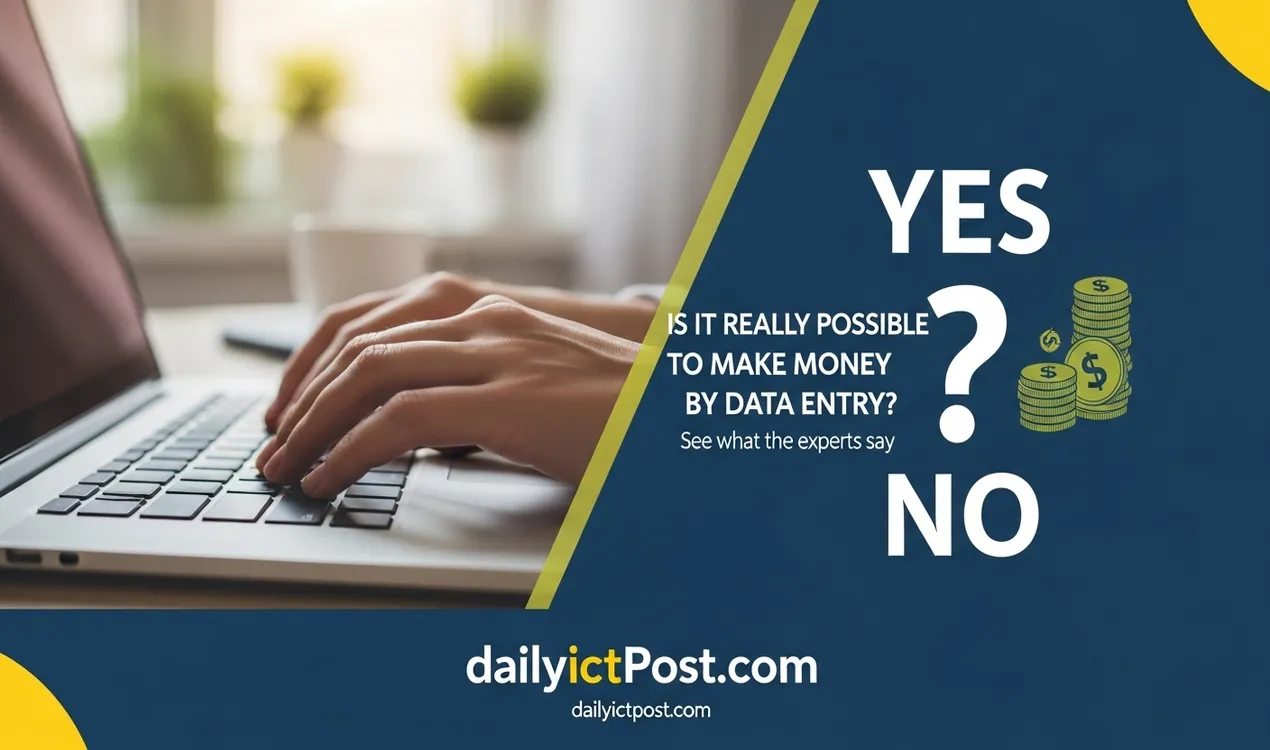 ডেটা এন্ট্রি করে আয় কি সত্যিই সম্ভব এক্সপার্টরা কি বলে দেখে নিন