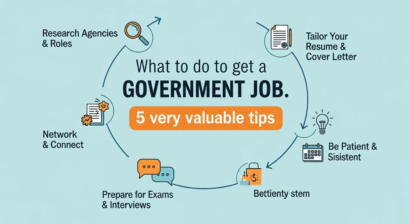 সরকারি চাকরি পেতে করণীয় । খুবই মূল্যবান ৫টি পরামর্শ