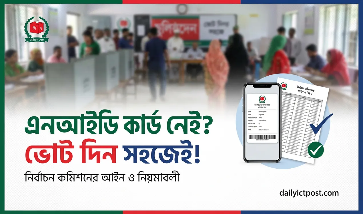 এনআইডি কার্ড ছাড়া কি ভোট দেওয়া যাবে