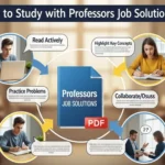 প্রফেসরস জব সলিউশন PDF দিয়ে কিভাবে পড়াশোনা করবেন