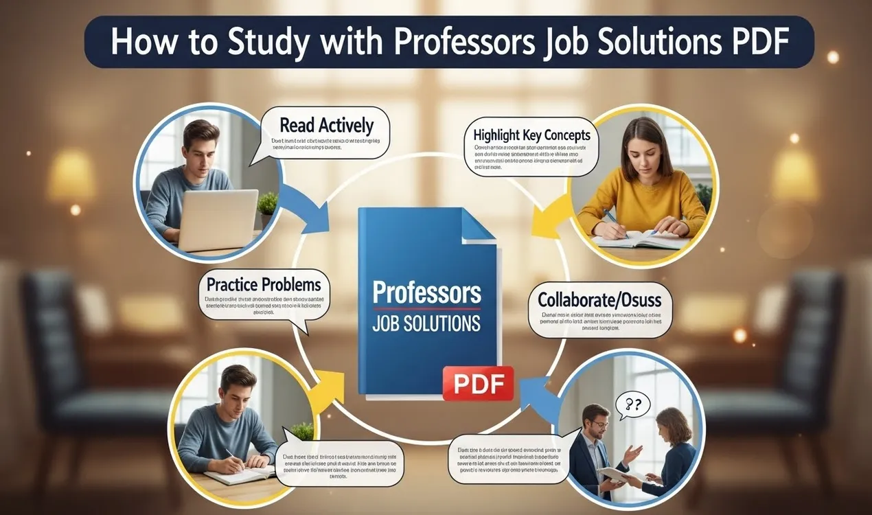 প্রফেসরস জব সলিউশন PDF দিয়ে কিভাবে পড়াশোনা করবেন
