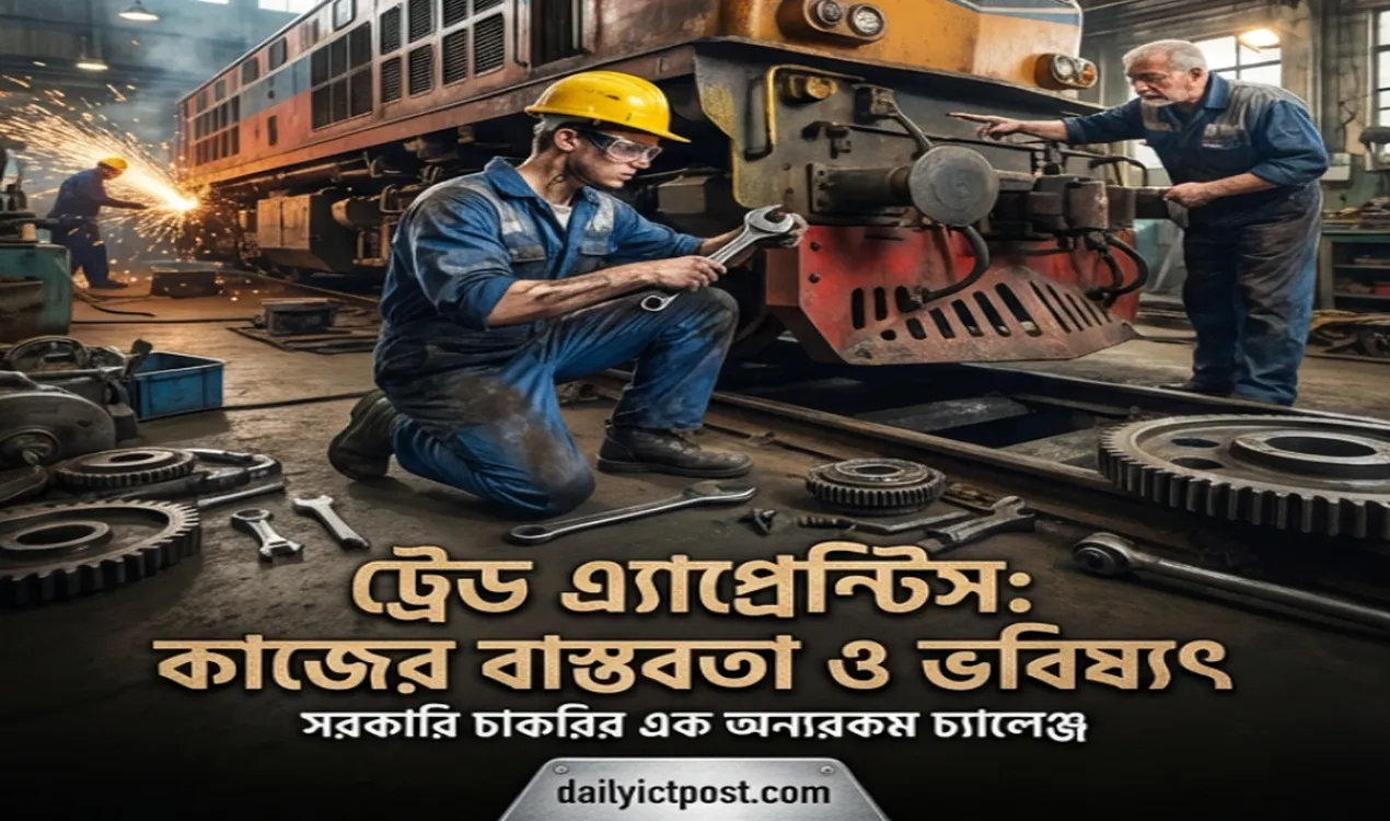 ট্রেড এ্যাপ্রেন্টিস এর কাজ কি? রেলওয়েতে ক্যারিয়ার গড়তে জেনে নিন