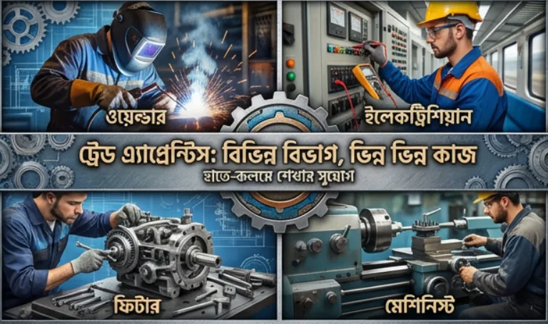 ট্রেড এ্যাপ্রেন্টিস কি কাজ করে