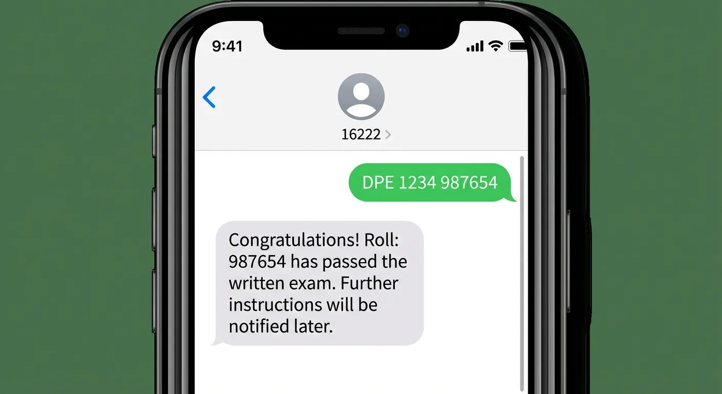 মোবাইল এসএমএস (SMS) এর মাধ্যমে ফলাফল জানার উপায়