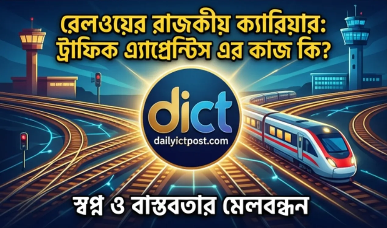 রেলওয়ের স্বপ্নের ক্যারিয়ার ট্রাফিক এ্যাপ্রেন্টিস এর কাজ কি