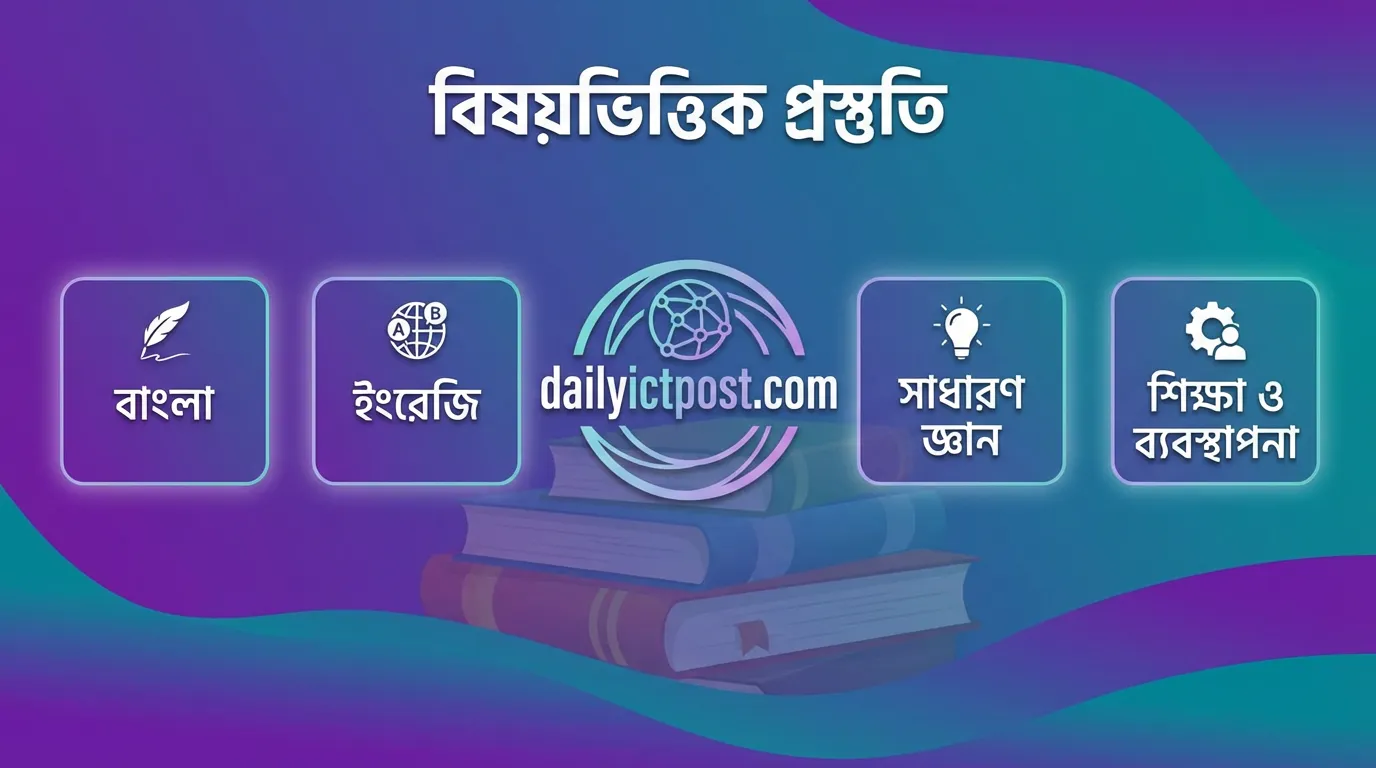 লিখিত পরীক্ষায় কী ধরনের প্রশ্ন আসতে পারে (সম্ভাব্য বিশ্লেষণ)