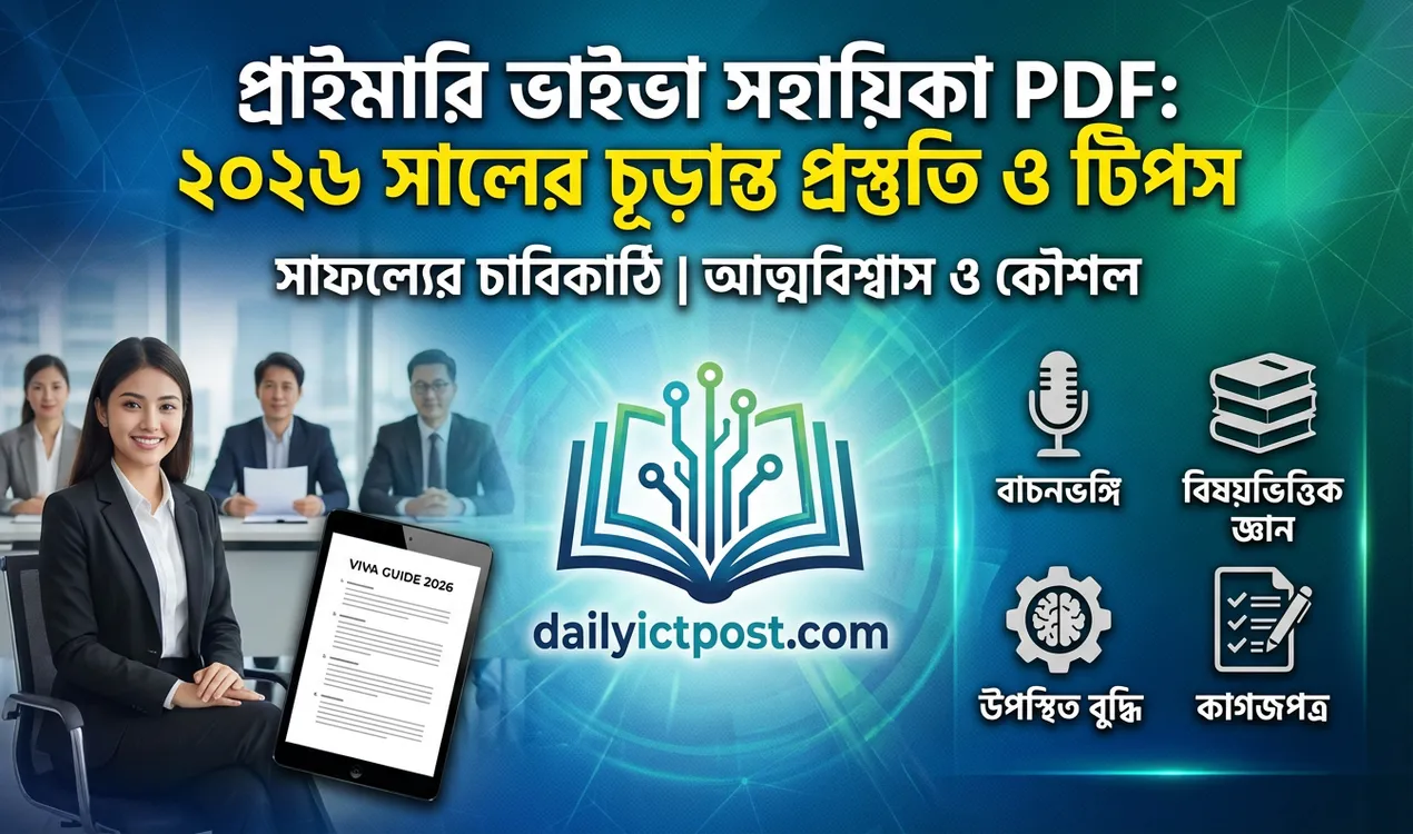 সেরা প্রাইমারি ভাইভা সহায়িকা PDF Download 2026