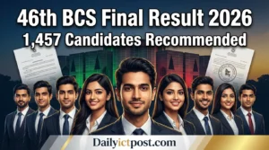 46th BCS Final Result 2026 Published । Full Details, Insights