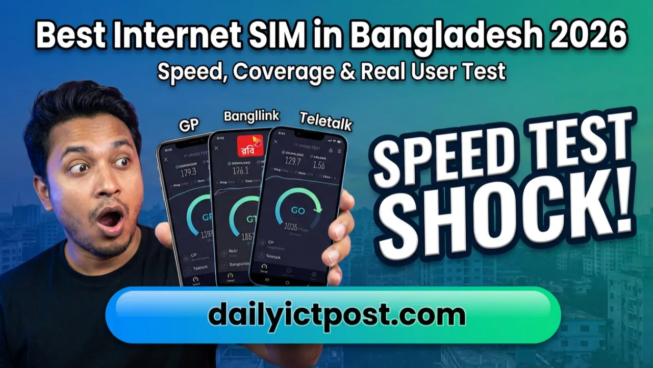 Best Internet SIM in Bangladesh 2026 – Speed, Coverage & Real Tests