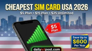 Cheapest SIM Card USA 2026: Best Prepaid Plans Under $20