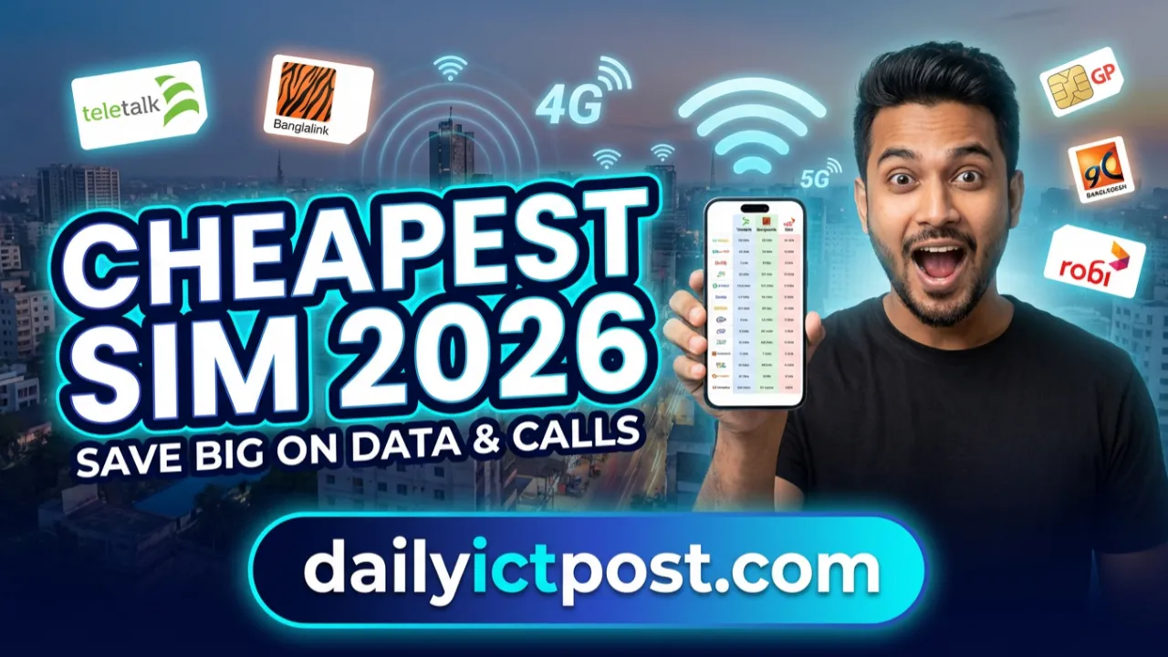 Cheapest SIM in Bangladesh 2026 Best Low-Cost Voice & Data Comparison