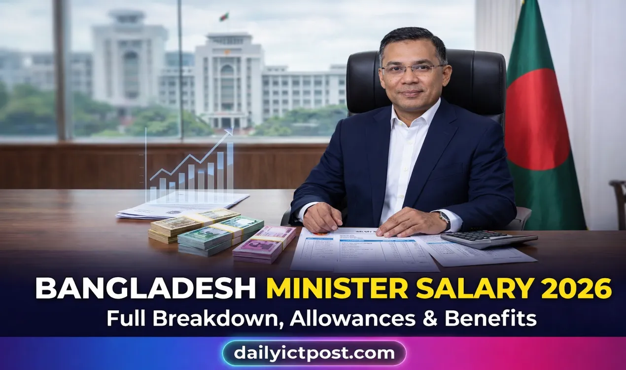 Do you know Bangladesh Minister Salary 2026 All Minister Full Salary