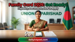 Family Card Application Requirements Bangladesh 2026 (Eligibility, Documents, Apply Guide)