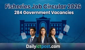 Fisheries Job Circular 2026 284 Vacancies Apply Online (DoF)