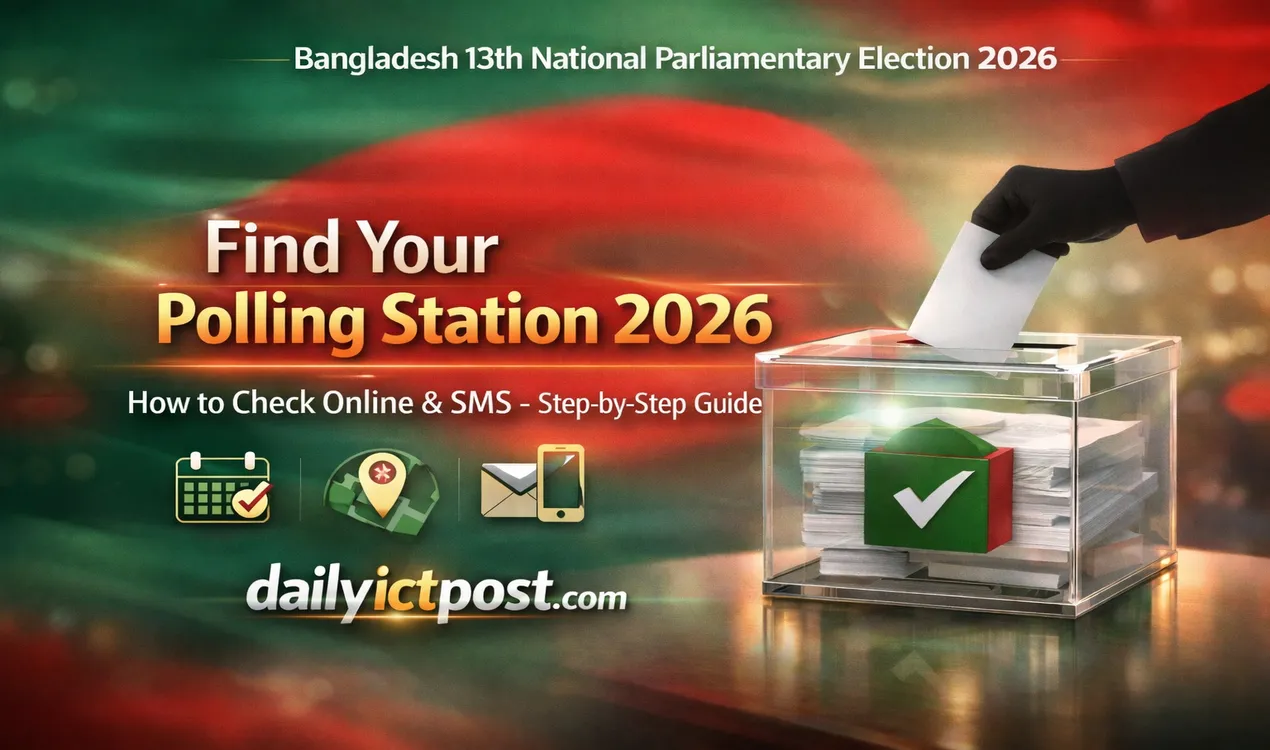 How to Check Polling Station in Bangladesh 2026 – ecs.gov.bd, SMS 105 & App Guide