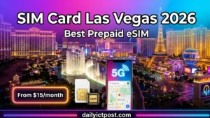 SIM Card Las Vegas 2026: Best Tourist Plans, Airport & Cheapest Options 2026