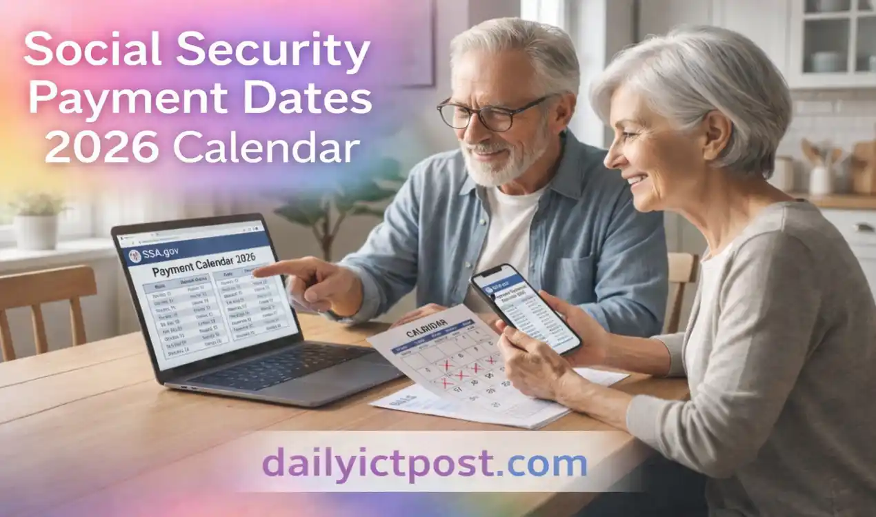 Social Security Payment Dates 2026 Calendar