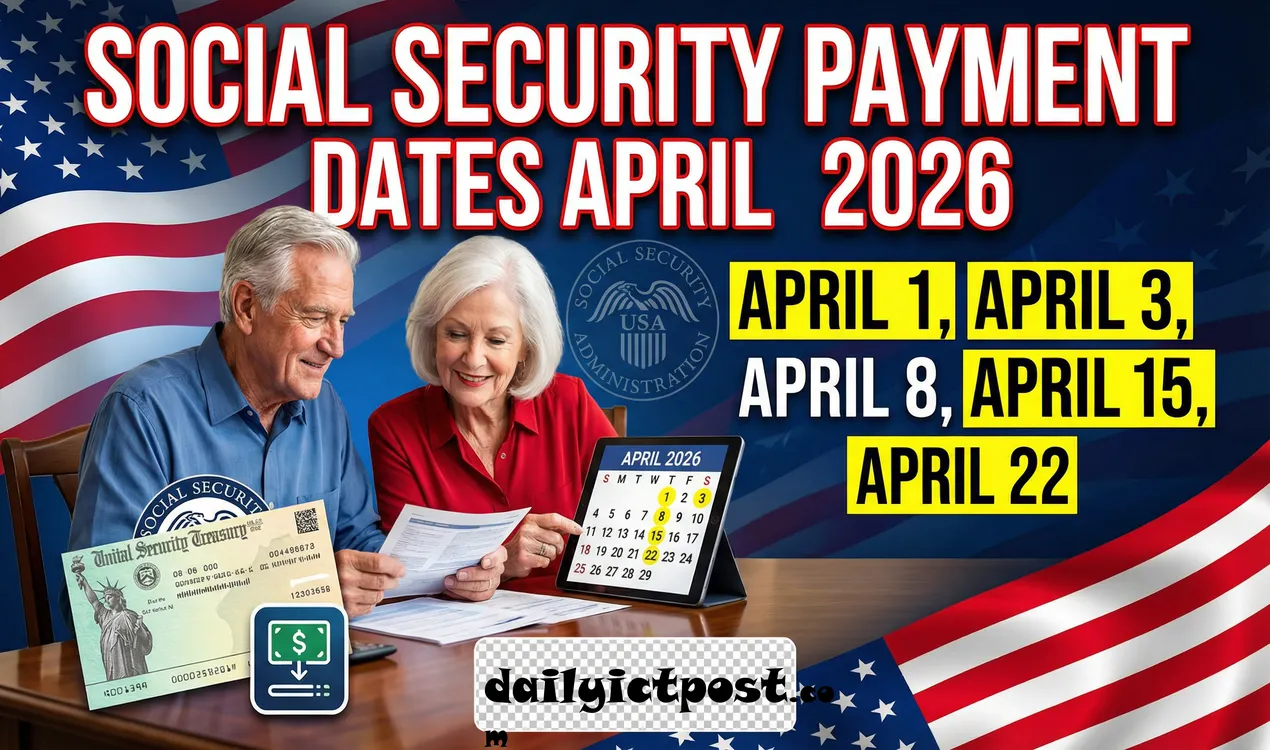 Social Security Payment Schedule April 2026 Exact Dates by Birth Date