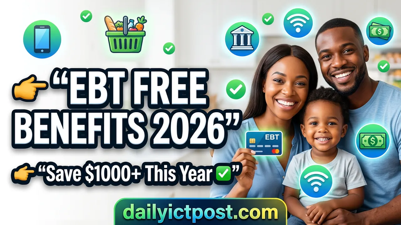 All Free Benefits You Can Get with EBT Card in 2026 Best Free Perks & Big Savings Guide
