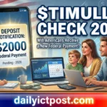 Approved $2000 Stimulus Check 2026 Latest Update, Eligibility, and Payment Possibility