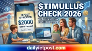Approved $2000 Stimulus Check 2026 Latest Update, Eligibility, and Payment Possibility