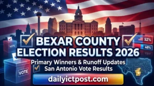 Bexar County Election Results Today 2026 : Live Vote Count and Full Results