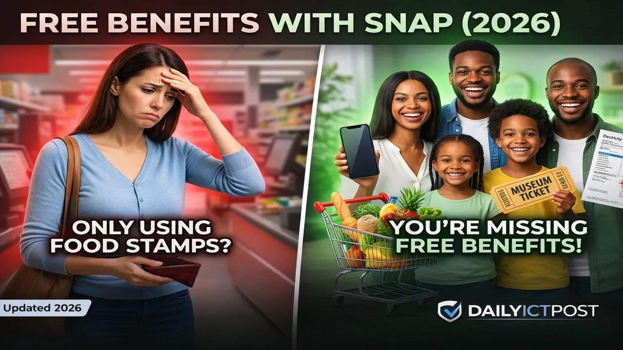 Complete List of All Free Benefits for SNAP Users 2026