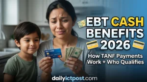 EBT Card Cash Benefits Explained USA 2026 SNAP Food vs Cash Assistance