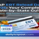 EBT Reload Dates for All States 2026 50 Important Payment Days
