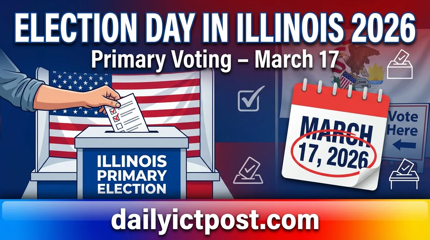 Election Day in Illinois 2026 Your Complete Voter Guide for March 17 Primary and Beyond