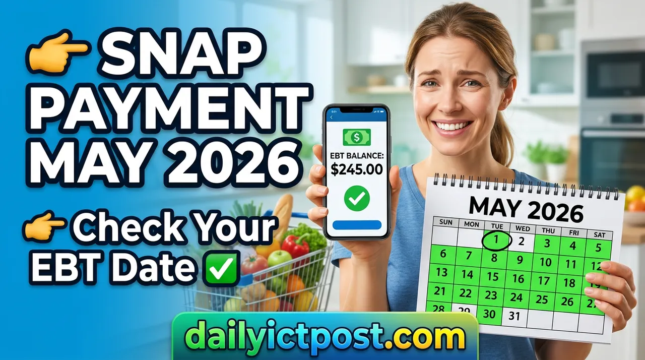 Food Stamp Payment Schedule May 2026 Important SNAP & EBT Deposit Dates by State
