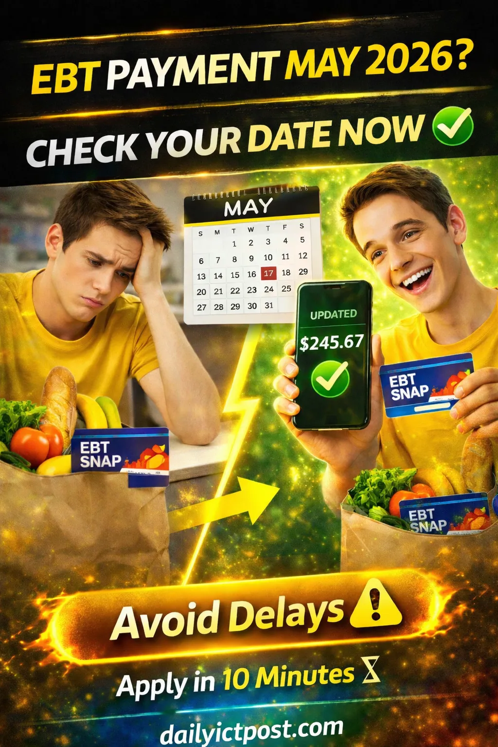 Food Stamp Payment Schedule May 2026 Important SNAP & EBT Deposit Dates by State