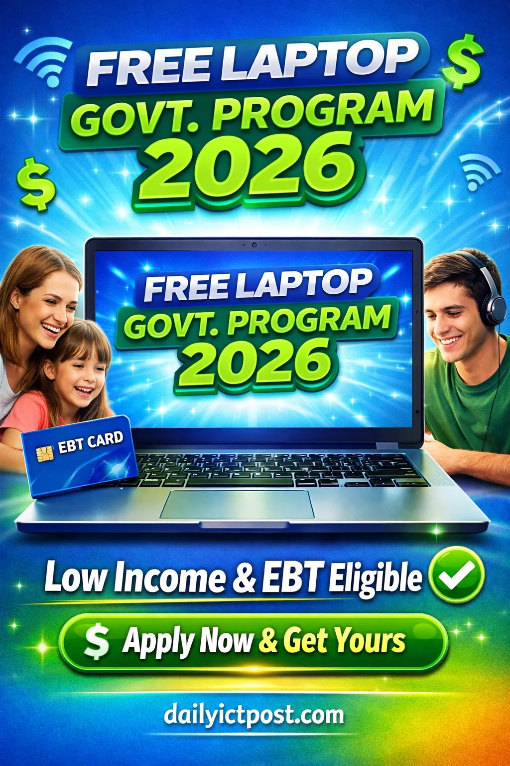Free Laptop Government Program USA 2026 How to Apply and Get a Free Computer