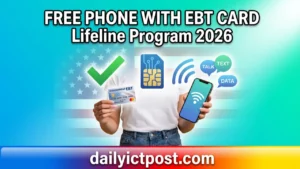 Free Phone with EBT Card Application (Lifeline Program Guide 2026)