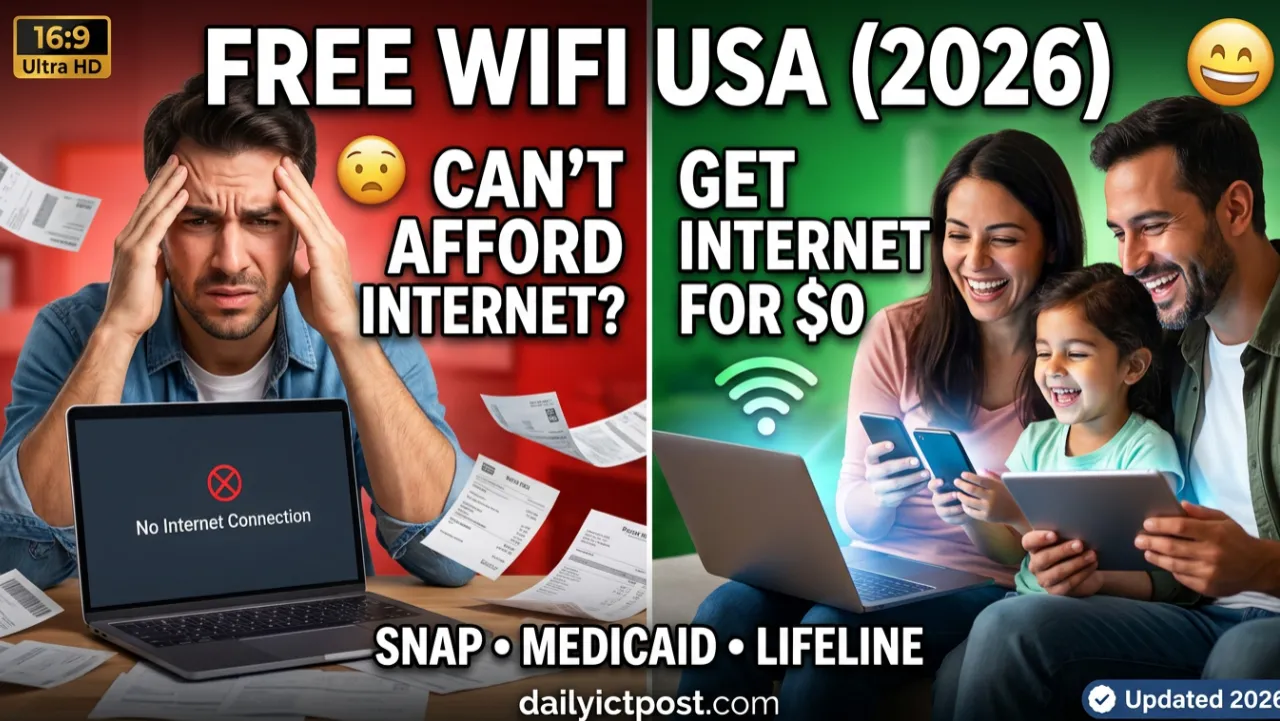 Free WiFi Government Program USA 2026 The Ultimate Guide to Getting Free Internet Today