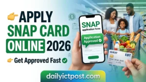How to Apply for SNAP Card Online 2026