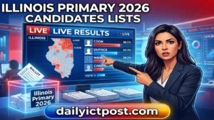 Illinois Primary 2026 Candidates Lists Complete Live Results Guide, Interactive Maps, County-by-County Breakdown