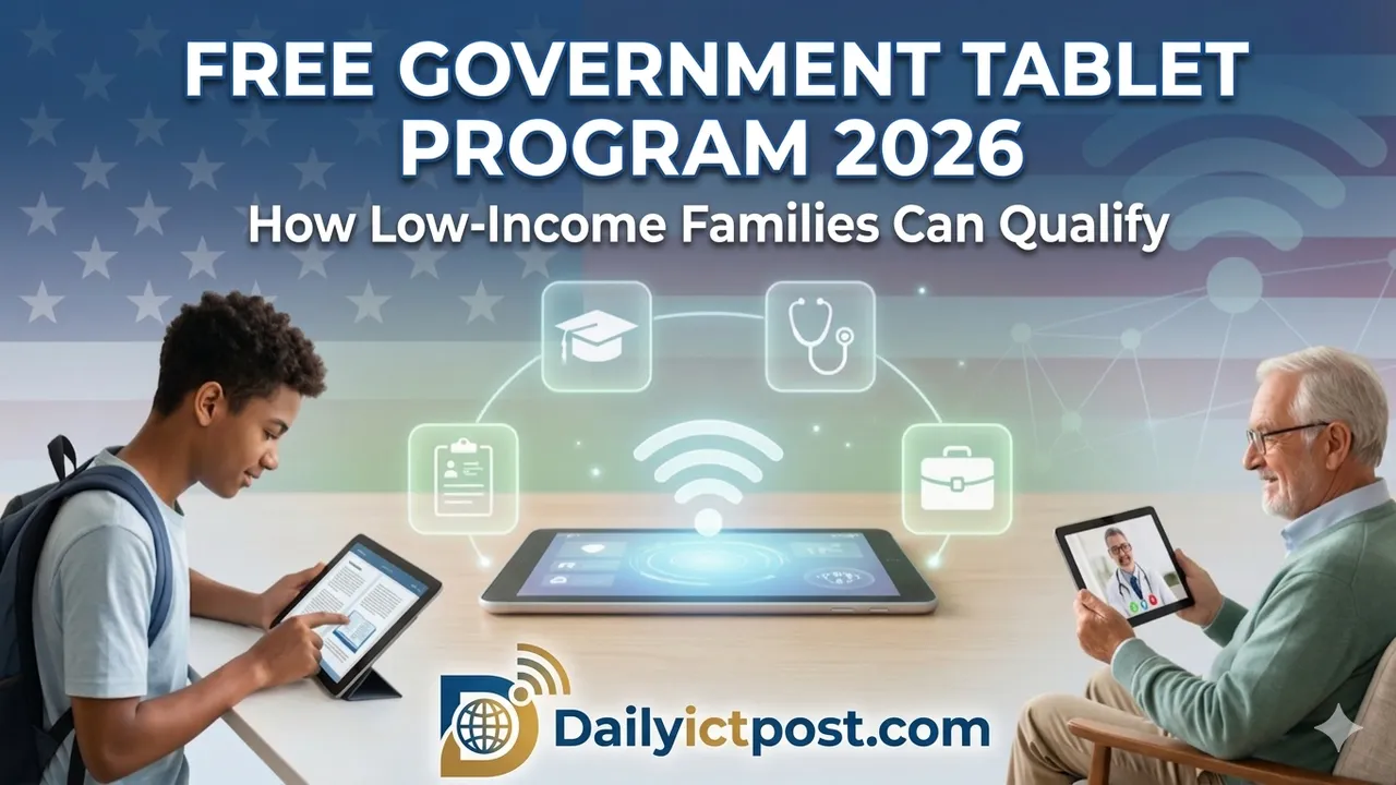 Important Guide Free Government Tablet Program 2026 (Lifeline Eligibility)