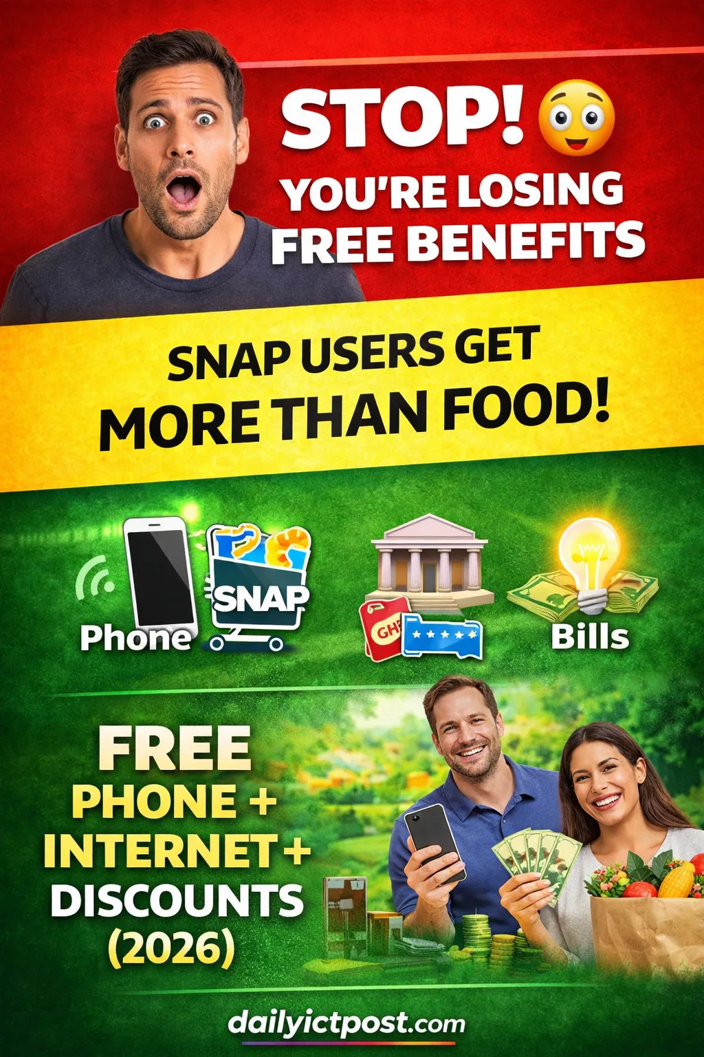Complete List of All Free Benefits for SNAP Users 2026