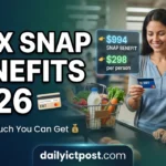 Maximum SNAP Benefits Amount 2026 USA How Much Extra Help Is Available This Year