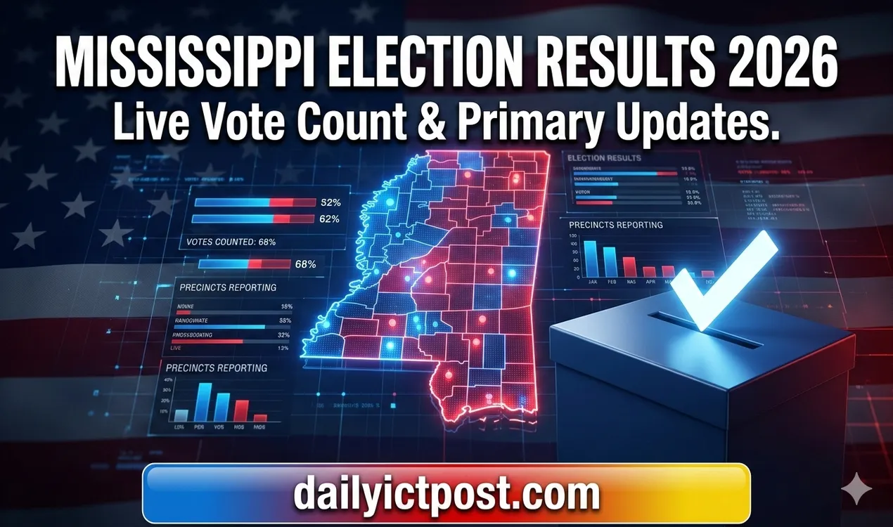 Mississippi Election Results 2026 LIVE Must Know Senate and House Primary Vote Count