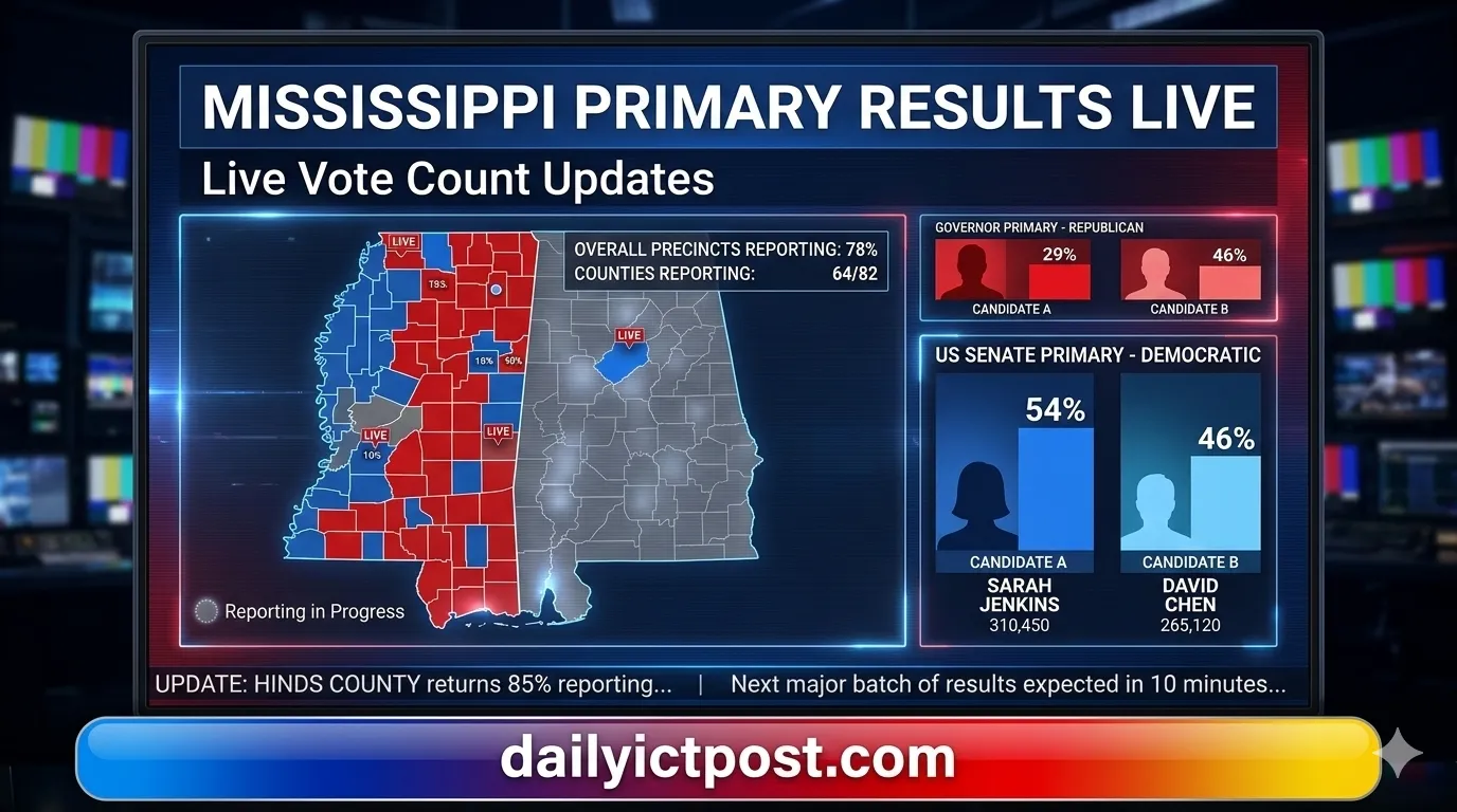 Mississippi Election Results 2026 Live Updates