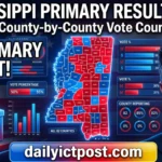 Mississippi Primary Election Results by County 2026: 82 Counties Major Vote Map & Key Live Updates