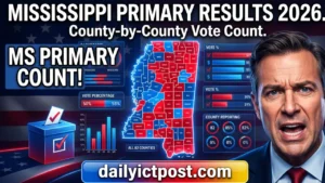 Mississippi Primary Election Results by County 2026: 82 Counties Major Vote Map & Key Live Updates