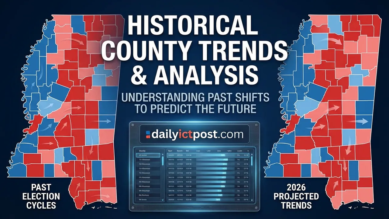 Mississippi Vote Map by County – A Quick History Lesson