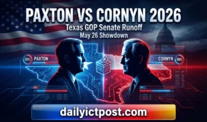 Paxton vs Cornyn Texas Senate Primary Results and Runoff Battle Explained