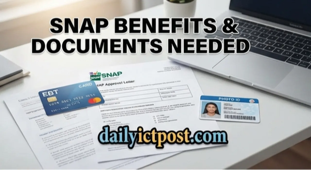 SNAP BENEFITS AND DOCUMENTS NEEDED