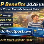 SNAP Benefits for Family Per Person Monthly USA 2026: Best Family Guide Ever SNAP Benefits for Family Per Person Monthly USA 2026 Best Family Guide Ever